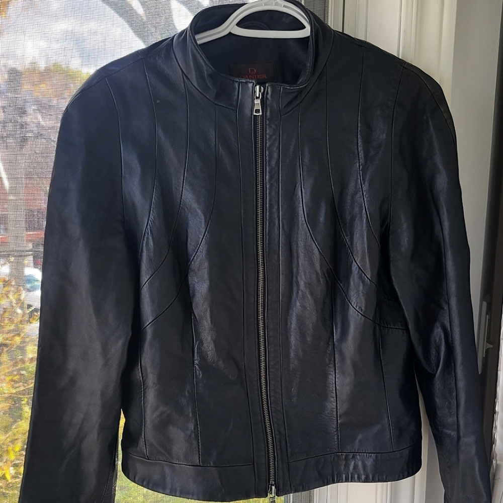 ♡ ADD ON ITEM ♡ Danier Leather Double zip jacket